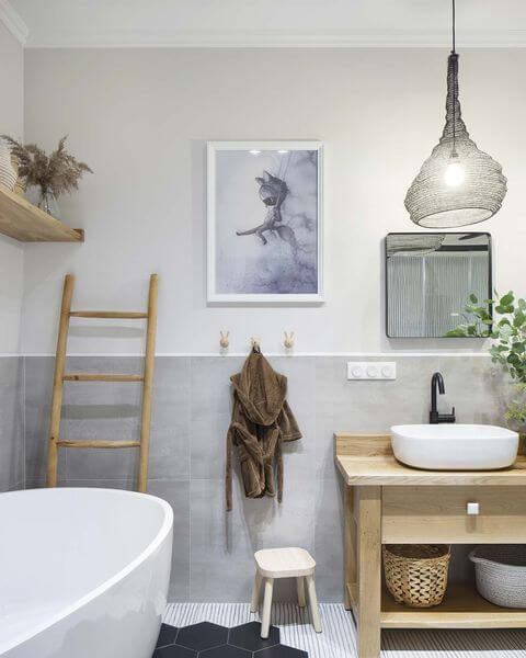 Unificación de colores en baño